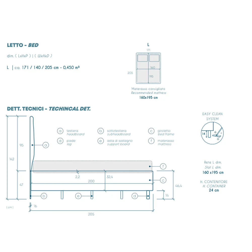 letto velluto rosa antico