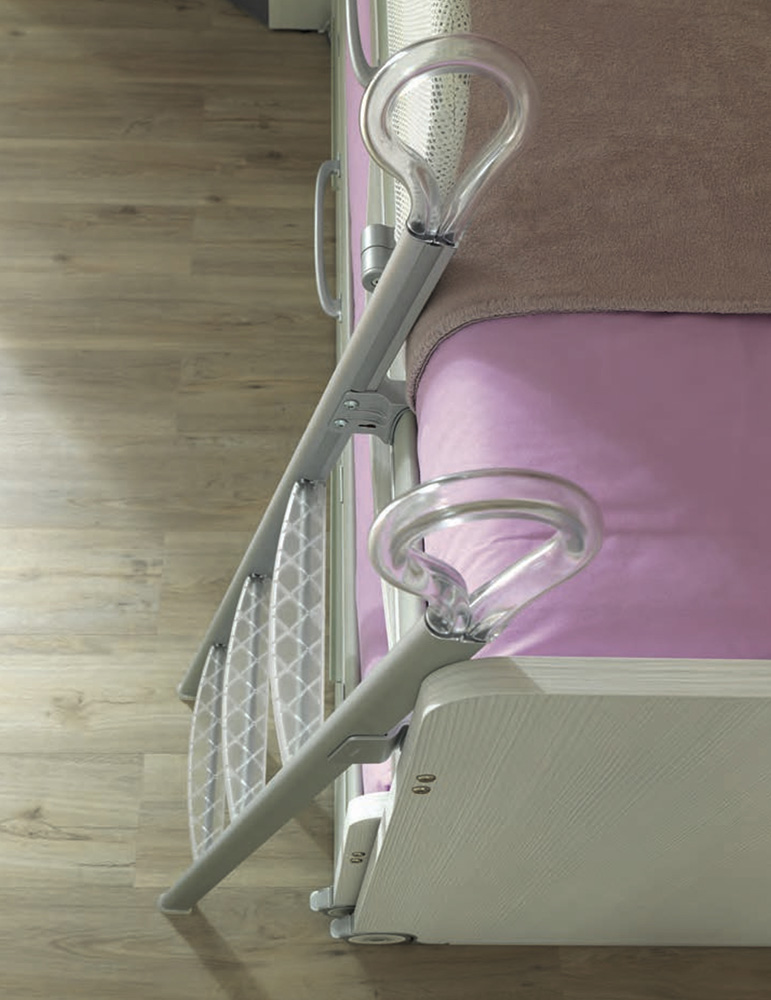 Letto multifunzionale Space con scrivania e cassetti Moretti Compact