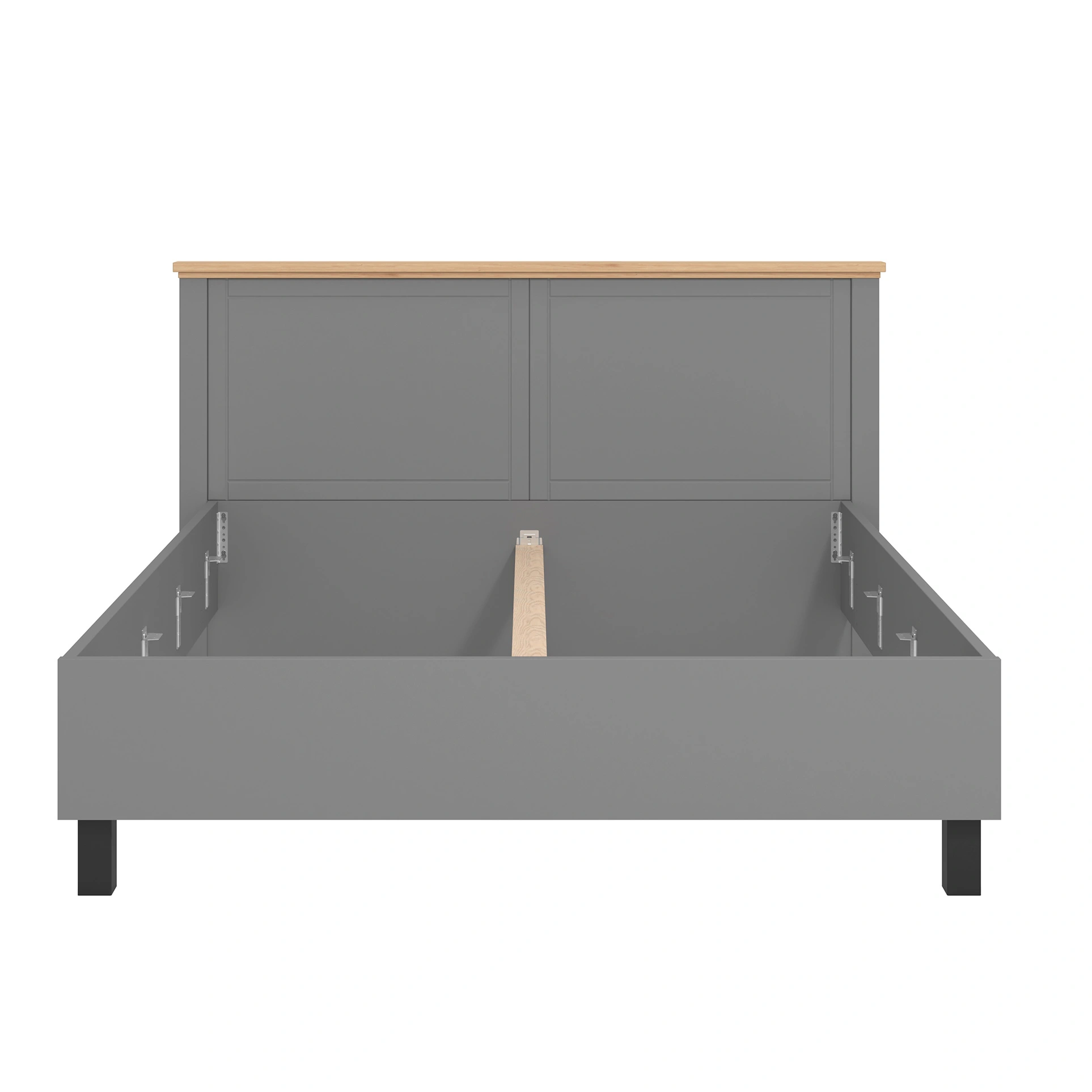 letto 160x200 grigio