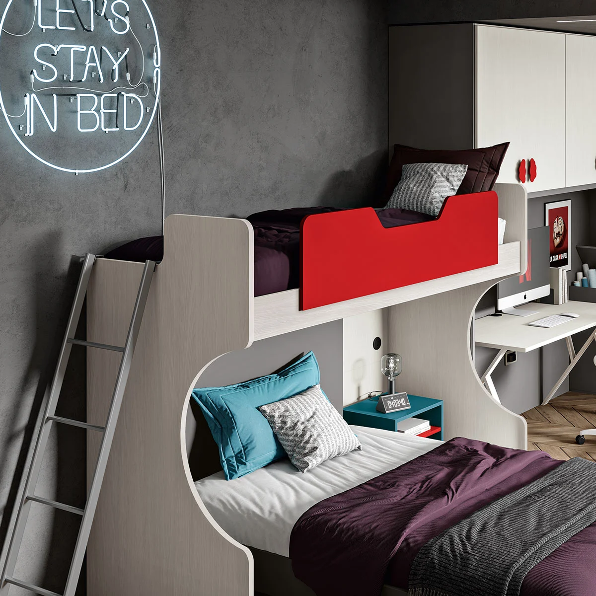 letto a castello kiri