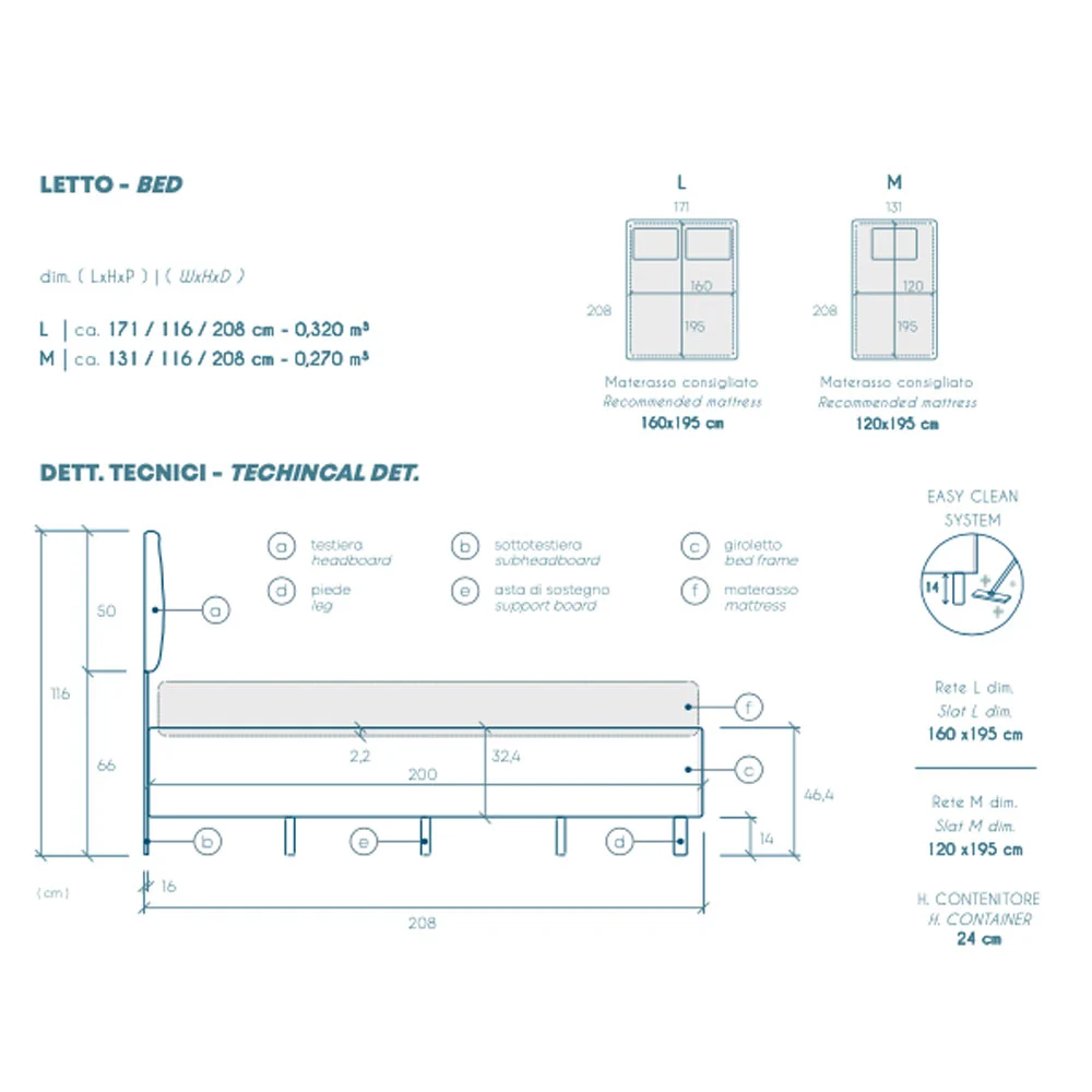 letto matrimoniale in saldo 