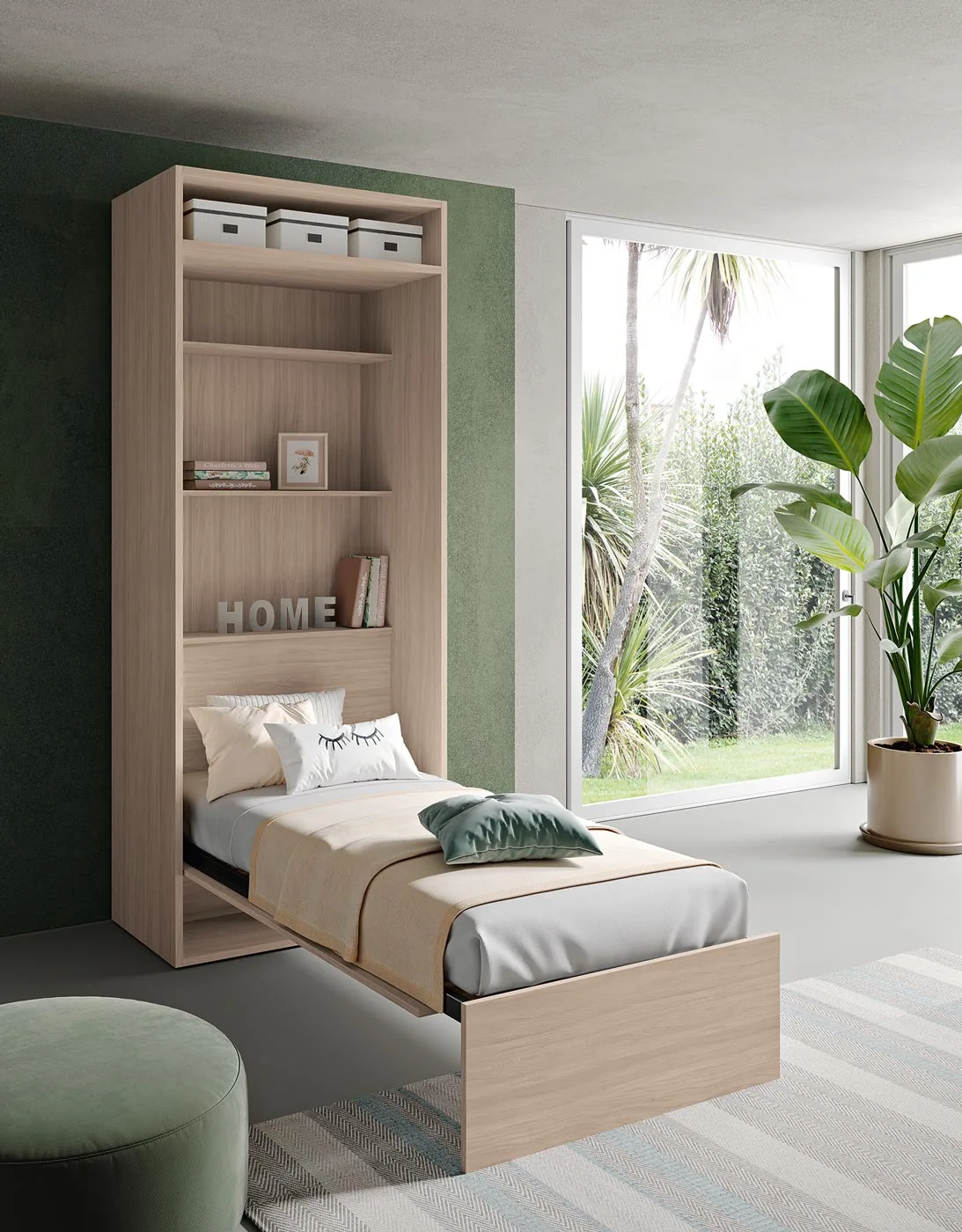 letto salvaspazio olmo