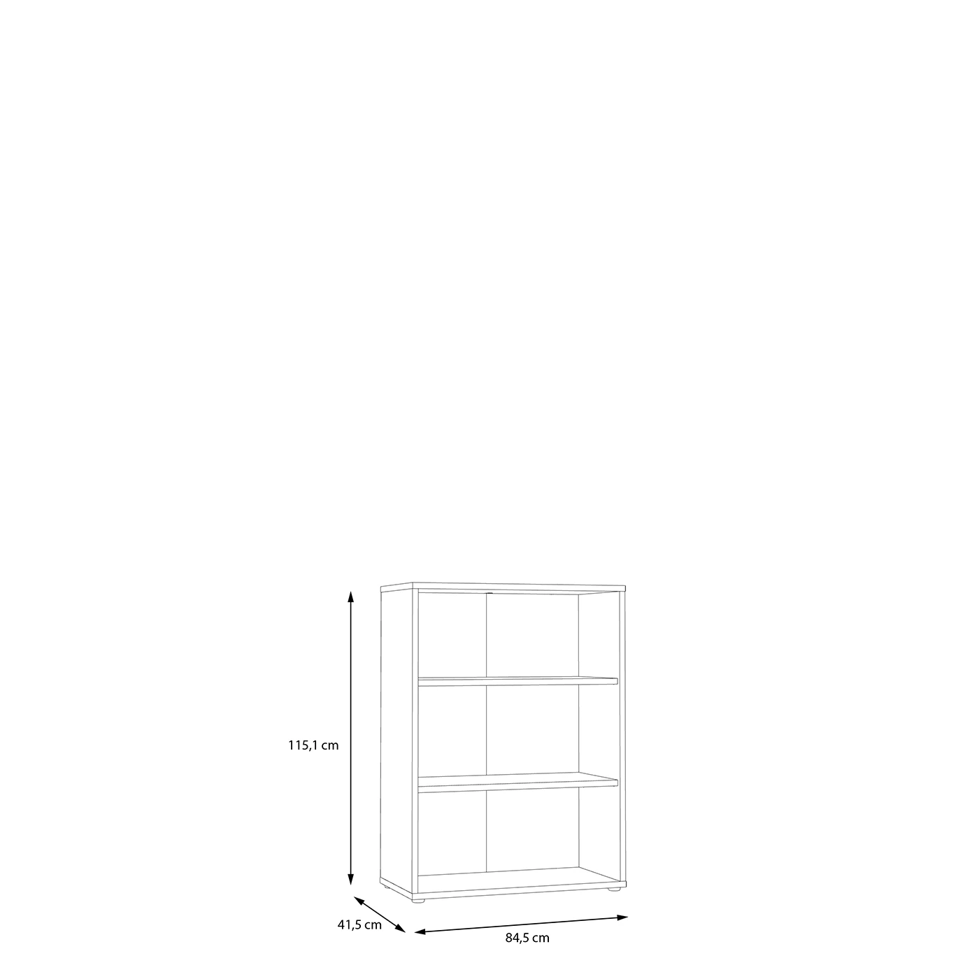 libreria bassa in saldo