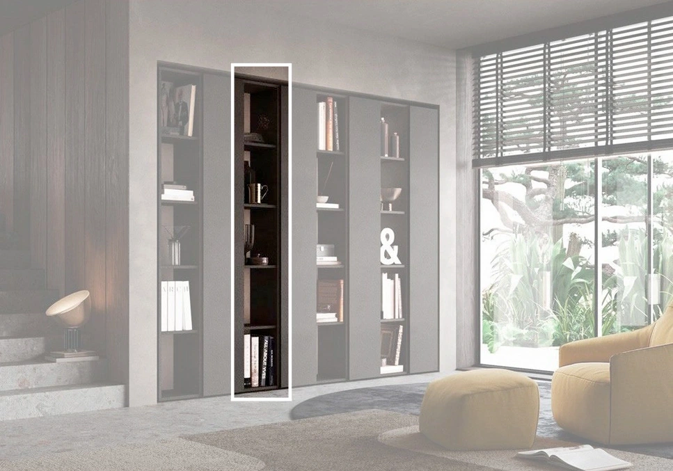 libreria a terra lava