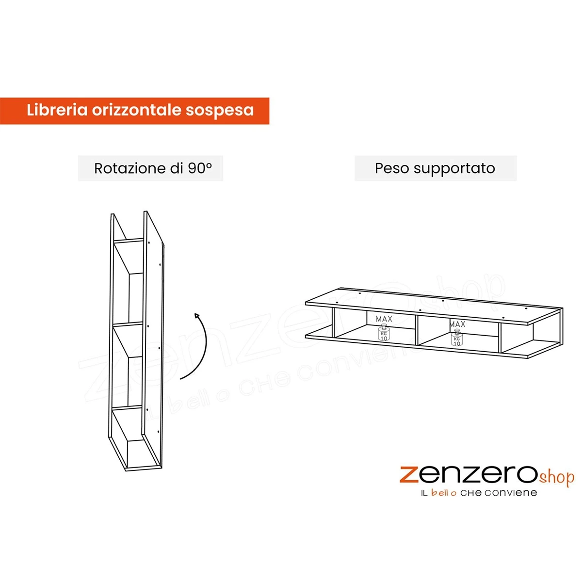 composizione pensili moderna