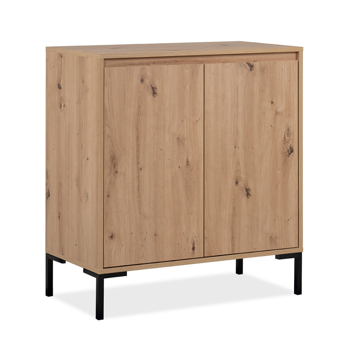 madia 2 porte rovere