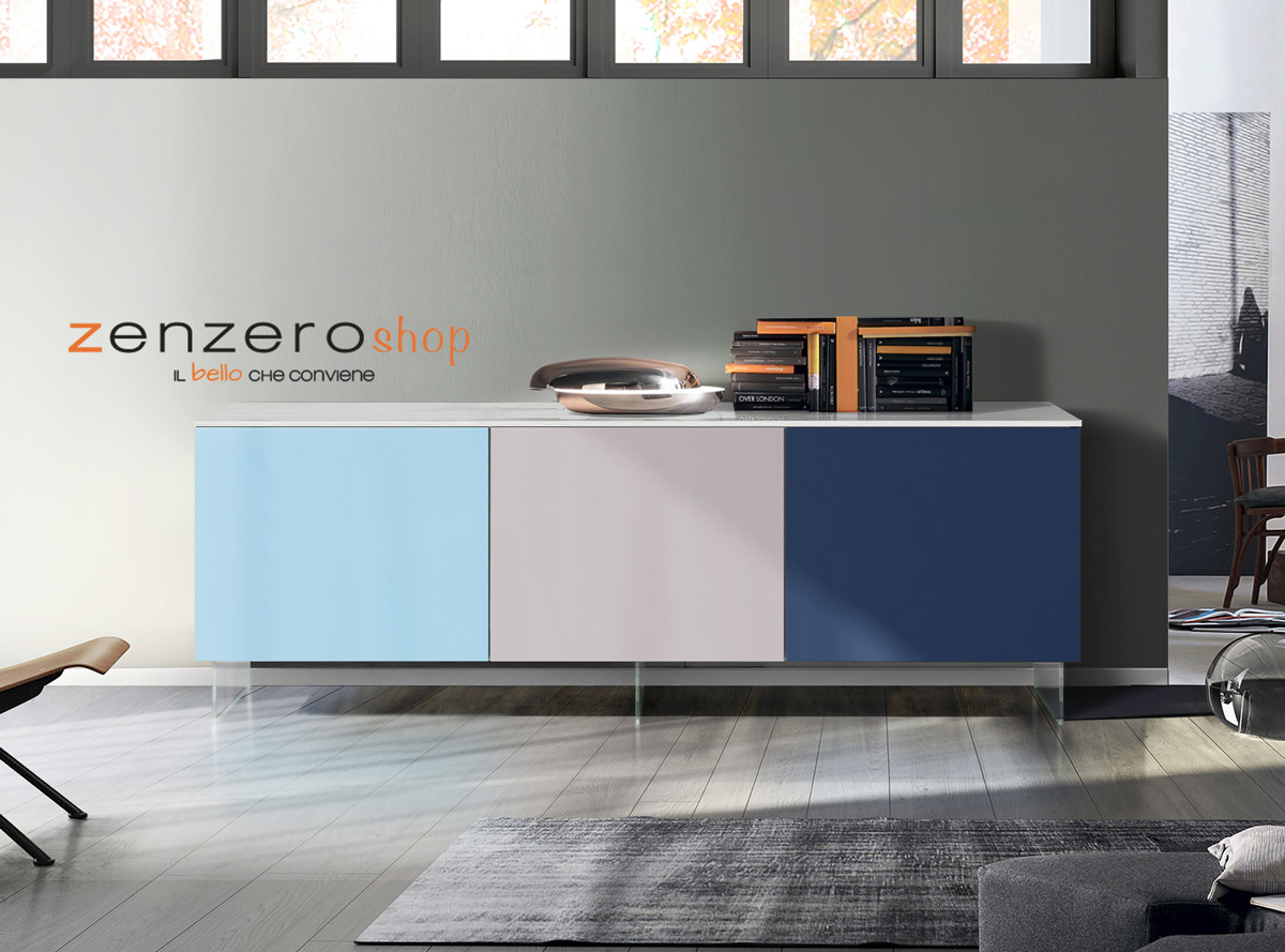 Mobili moderni soggiorno, madia di design scontata