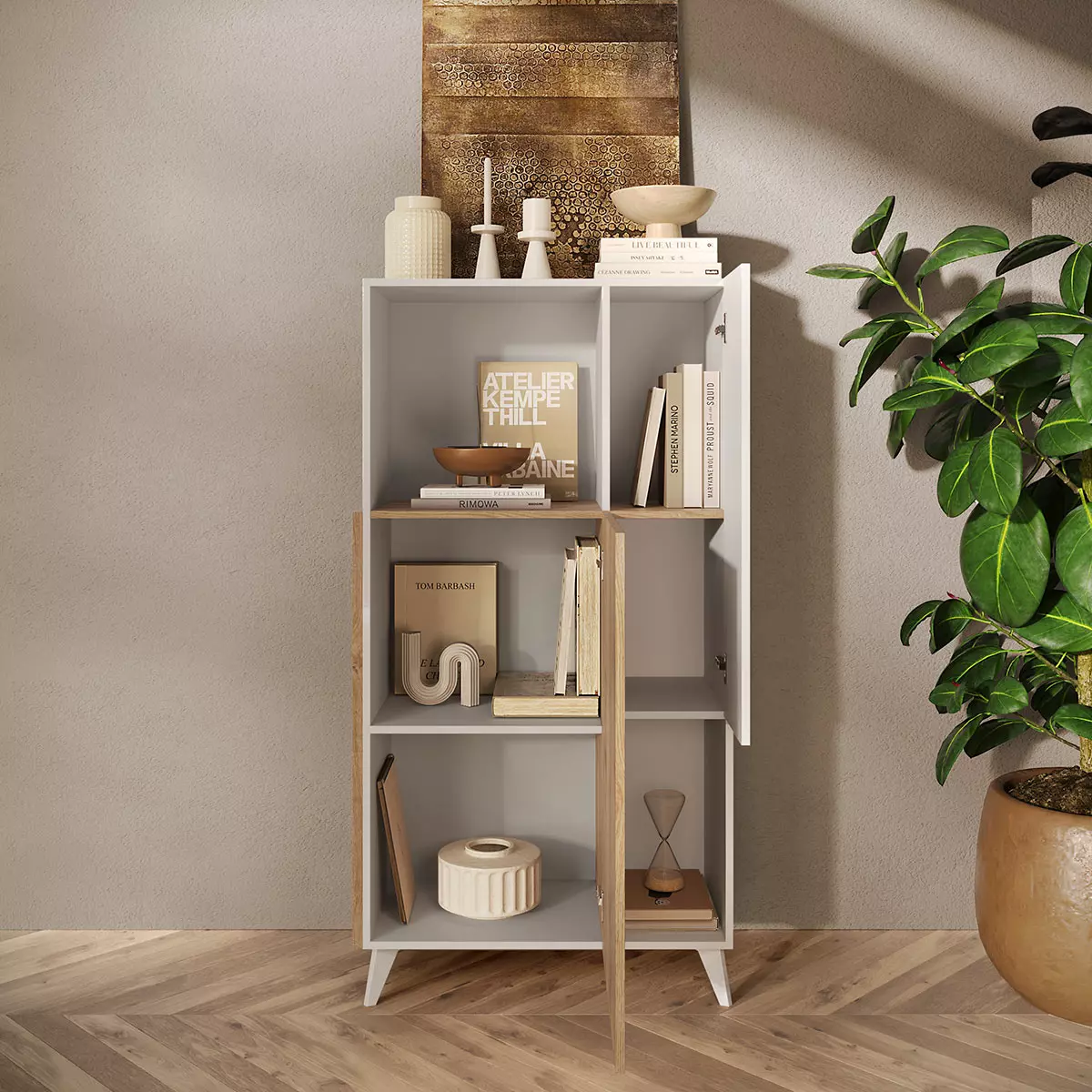 madia alta bianca e cadiz