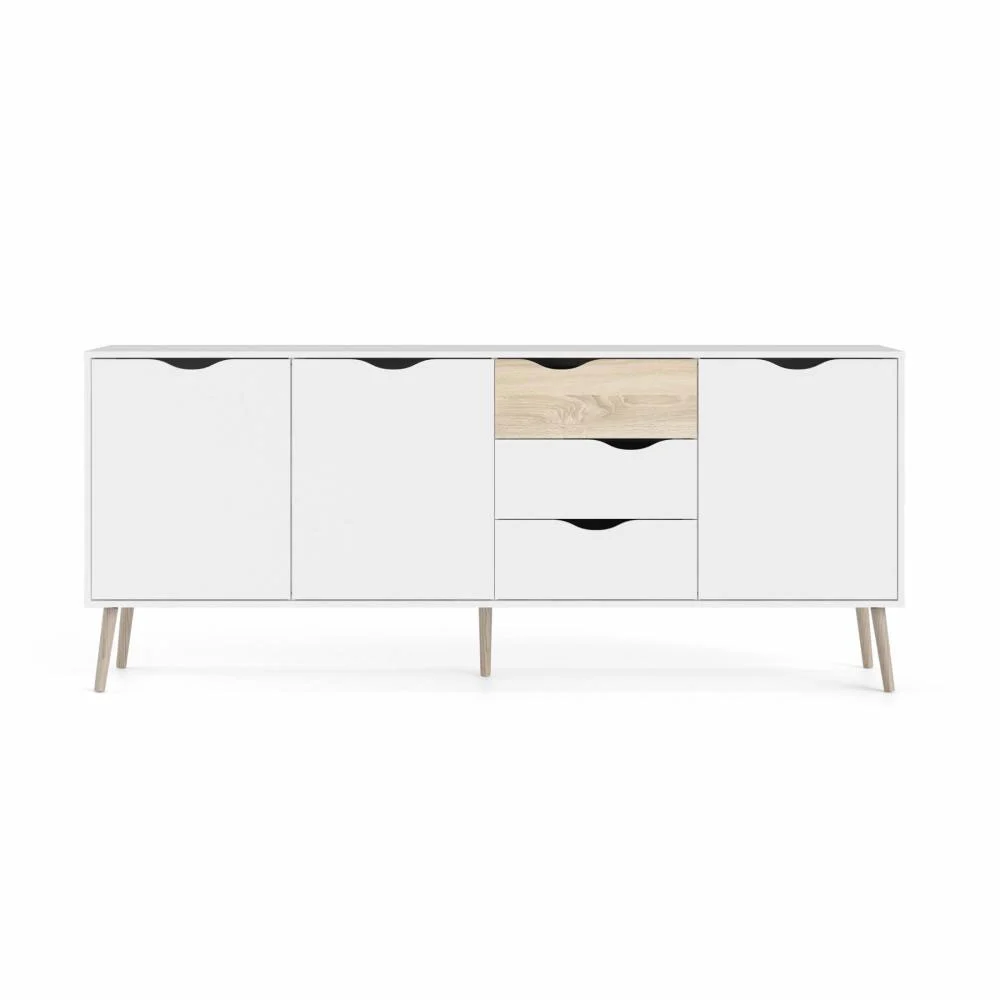 madia bianca e rovere