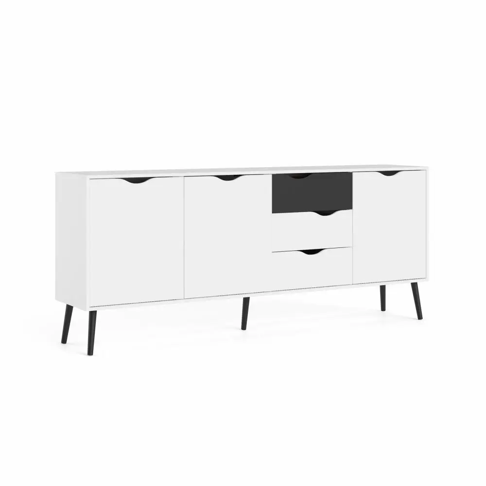 madia bianca e nero opaco utile