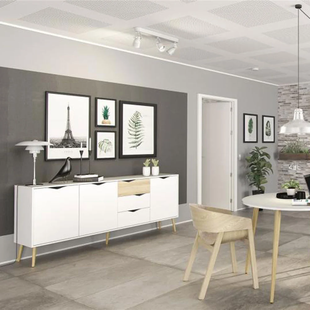 madia bianca e rovere