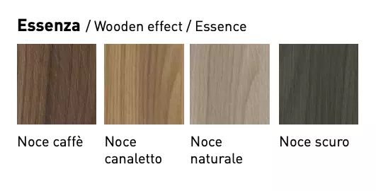 madia noce scuro moderna