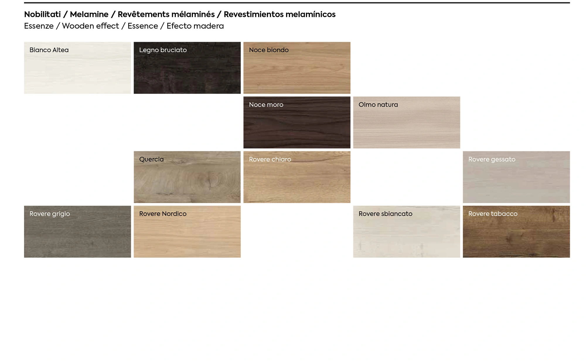 madia rossa e legno bruciato