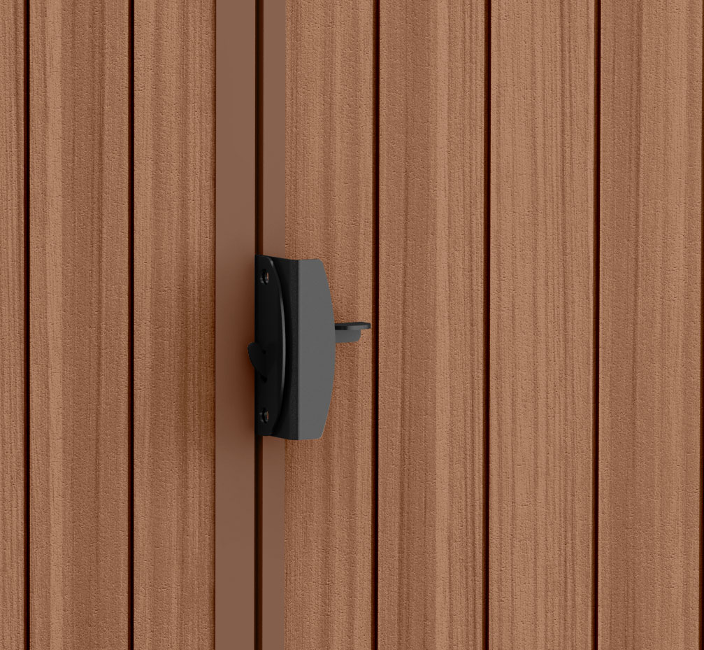 Casetta da esterno Rosa, finitura Marrone