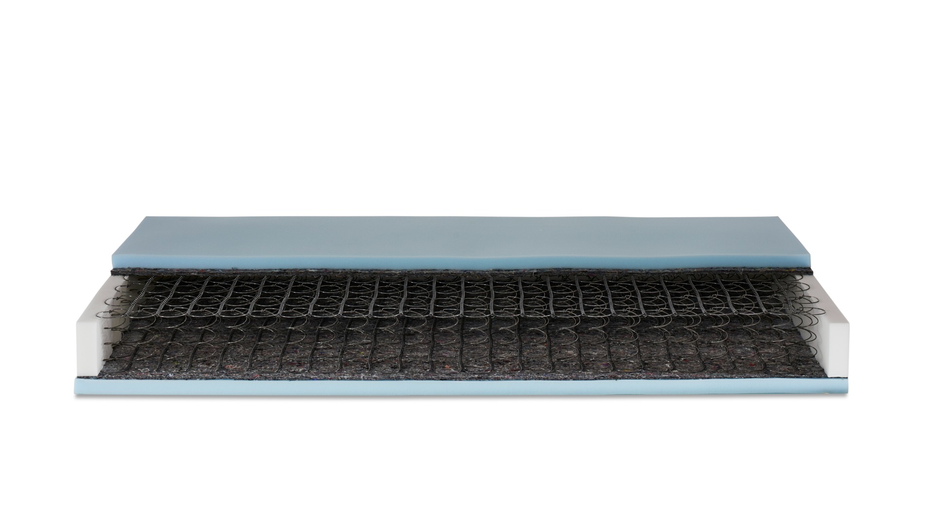 Materasso Zaffiro altezza 22 cm rigido, con molle biconiche