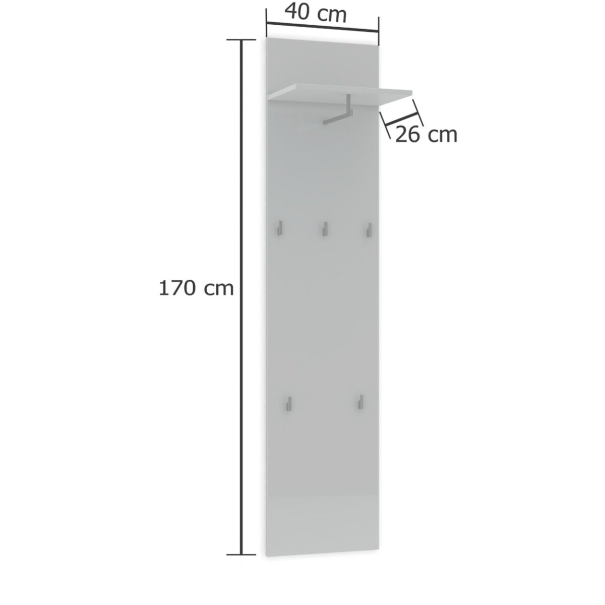 ingresso moderno in offerta Grigio Lucido