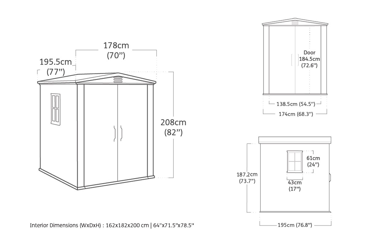 Casetta da esterno Betulla