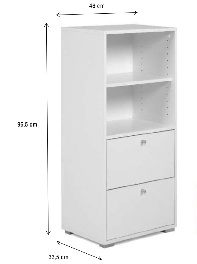 mobile bianco multiuso