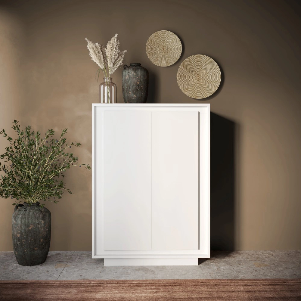 madia alta bianca opaco