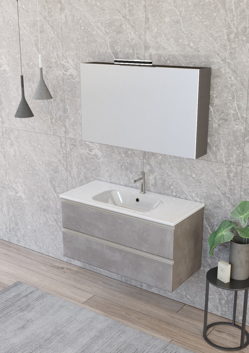 Mobiletti bagni, mobile L.100, Havasu 38