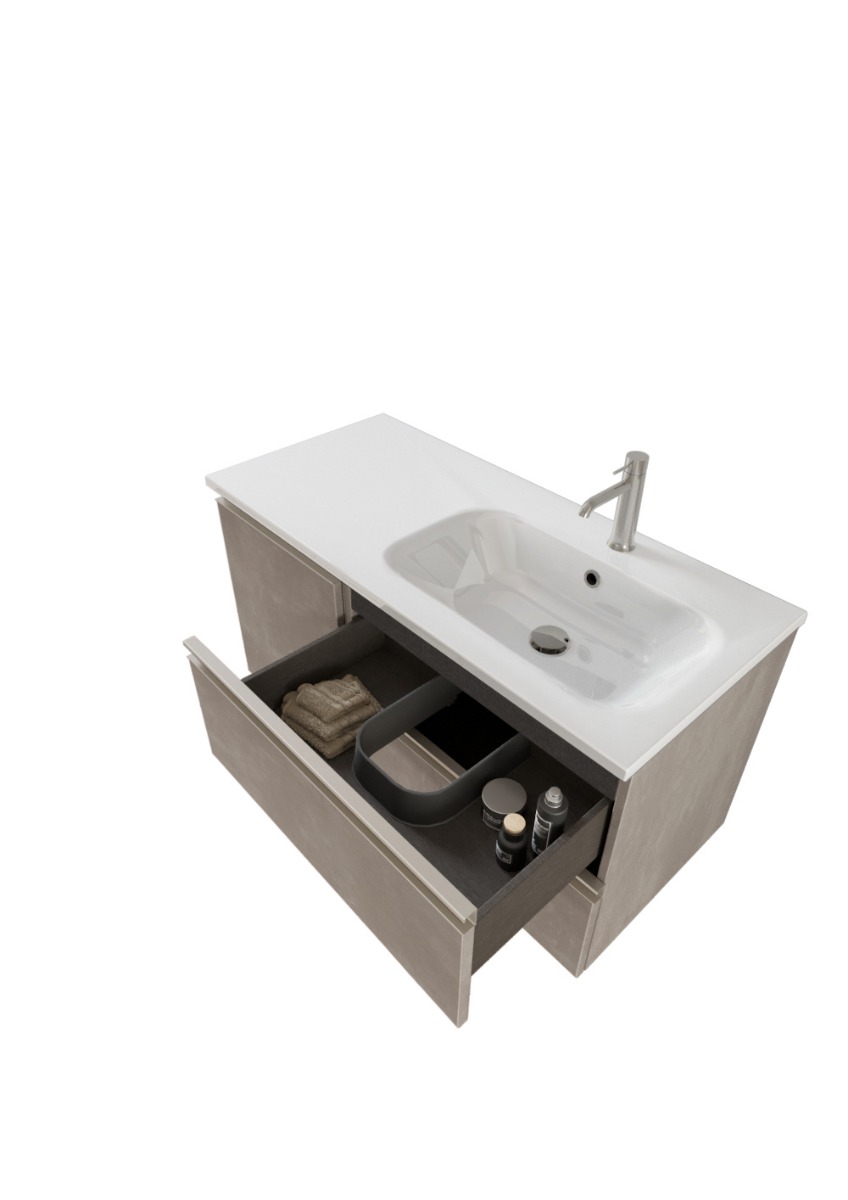 Mobili da bagno con lavabo integrato, Havasu 8 Bis