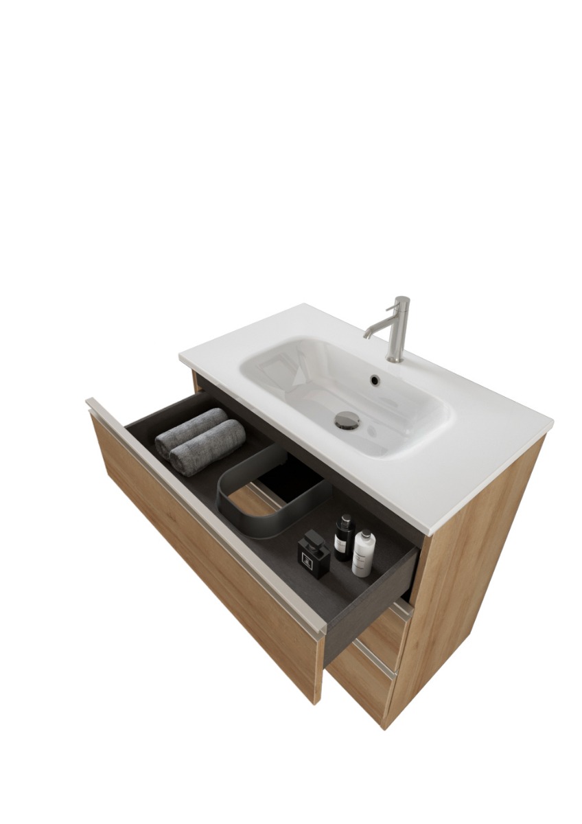 Mobile bagno 3 cassetti, Havasu 36