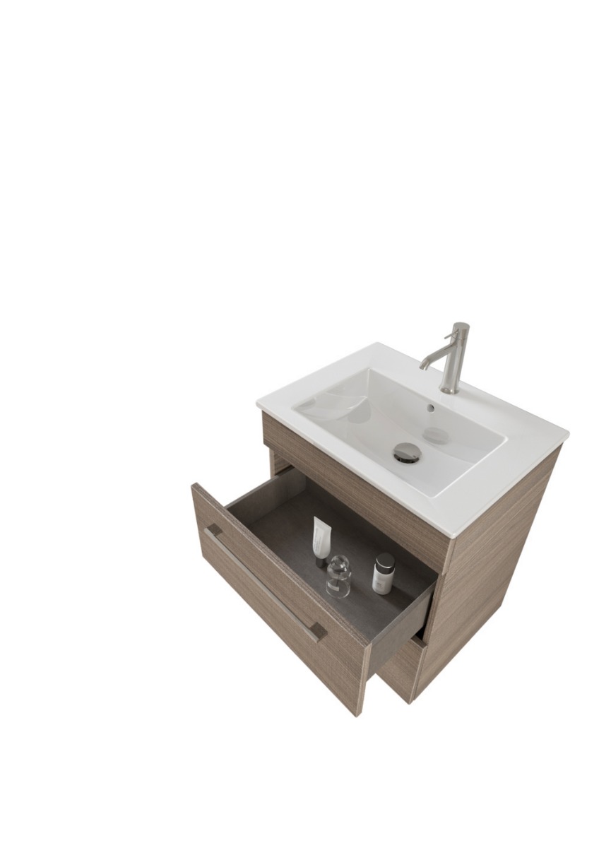 Mobile da bagno con lavabo L.55, Jog 22