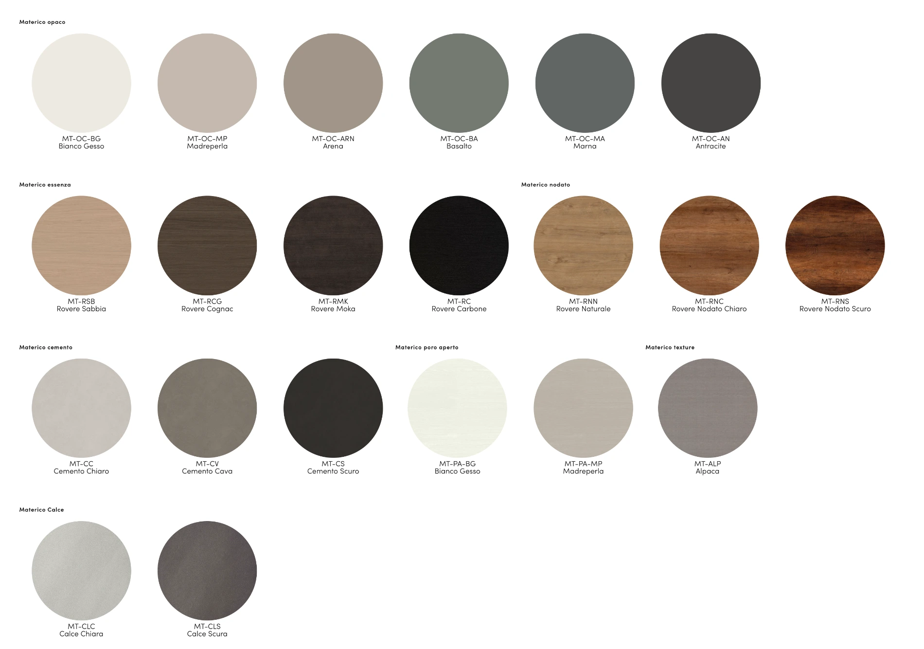 Madia Tomasella 4 ante, Marna e Cannettato Rovere moka, con piedini