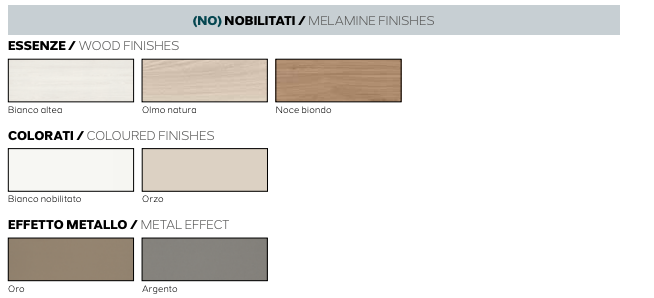 Armadio scorrevole a 3 ante in finitura nobilitato Orzo