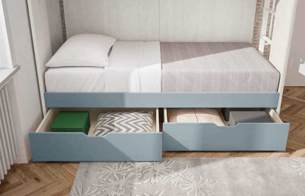 Letti a castello prezzi bassi in Bianco, Carta da zucchero e Agave