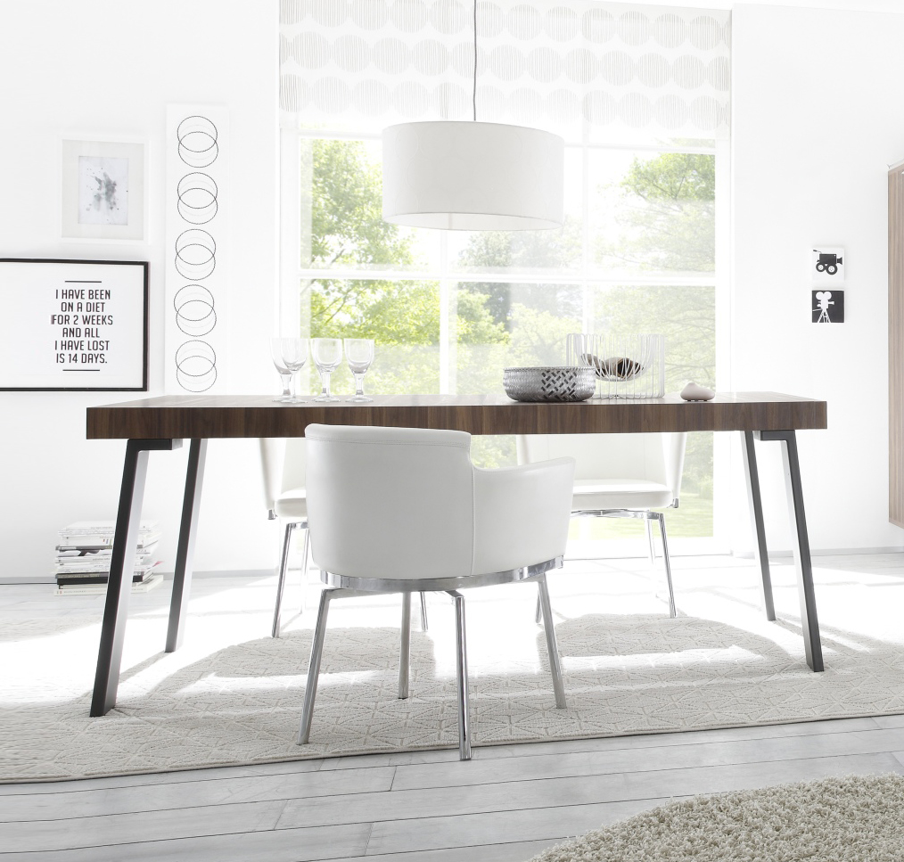 Tavolo moderno, di design, "Wood" Sherwood Oak 168x88 cm