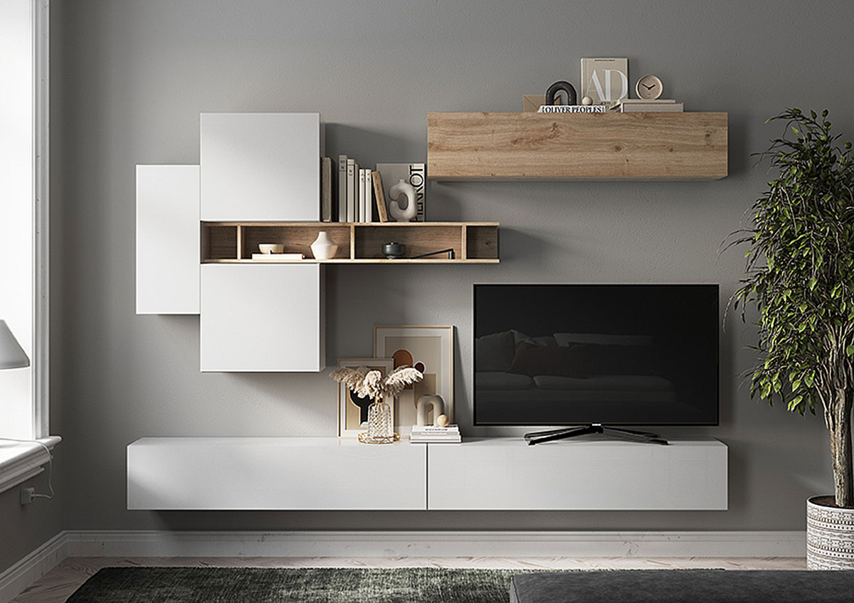 Parete Bianco lucido e Cadiz