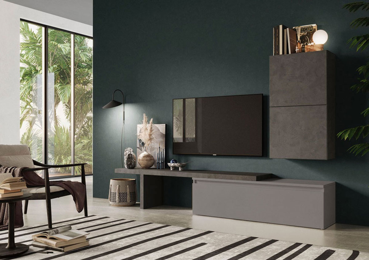 Parete Ardesia e Piombo