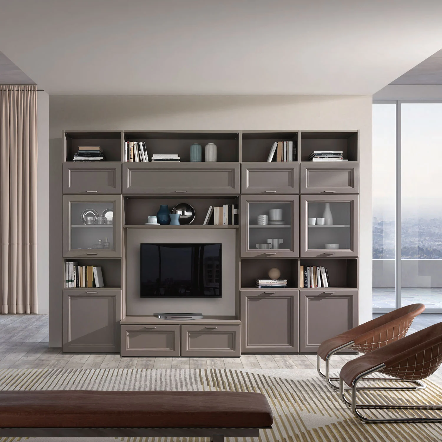 parete contemporanea piccola