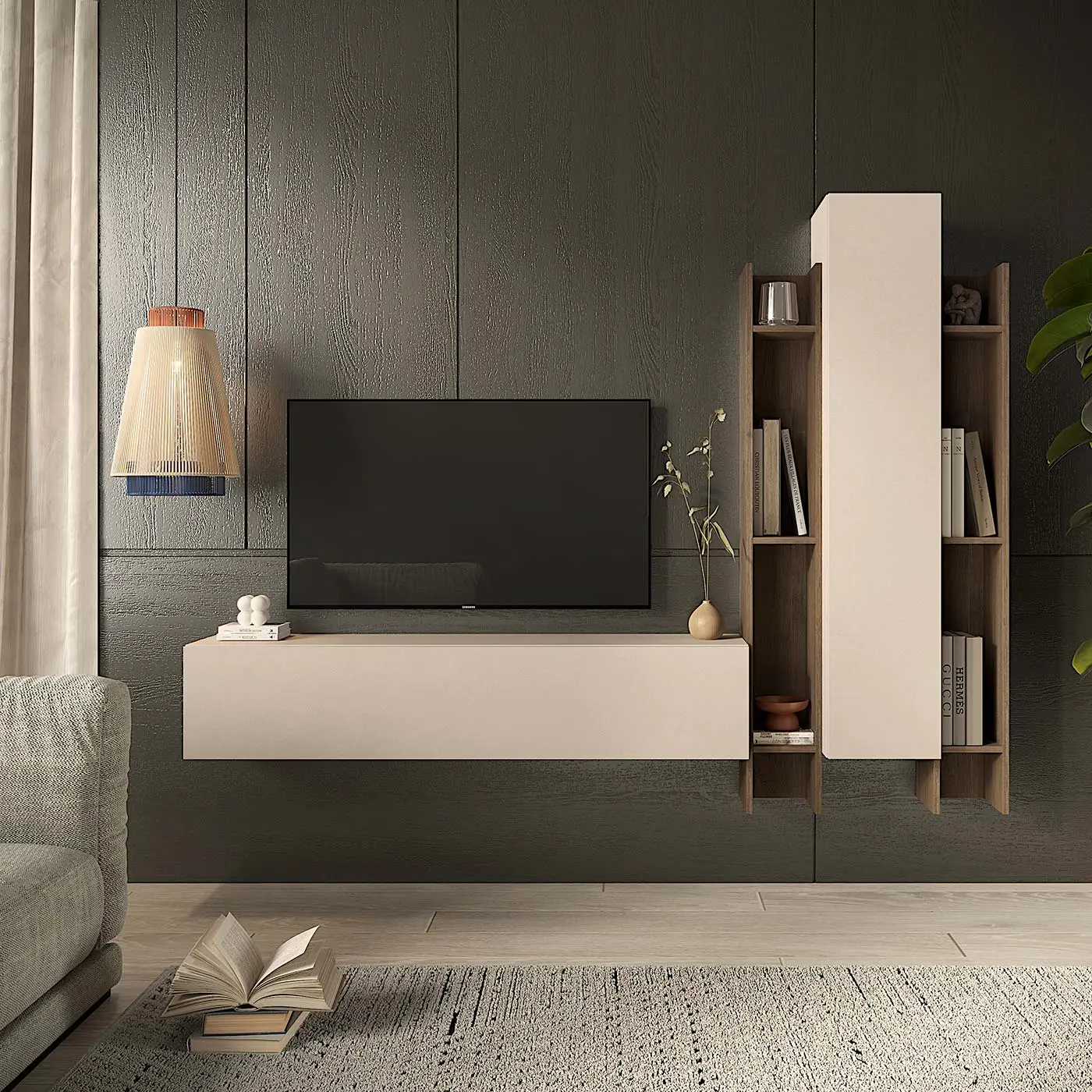 composizione pensili moderna