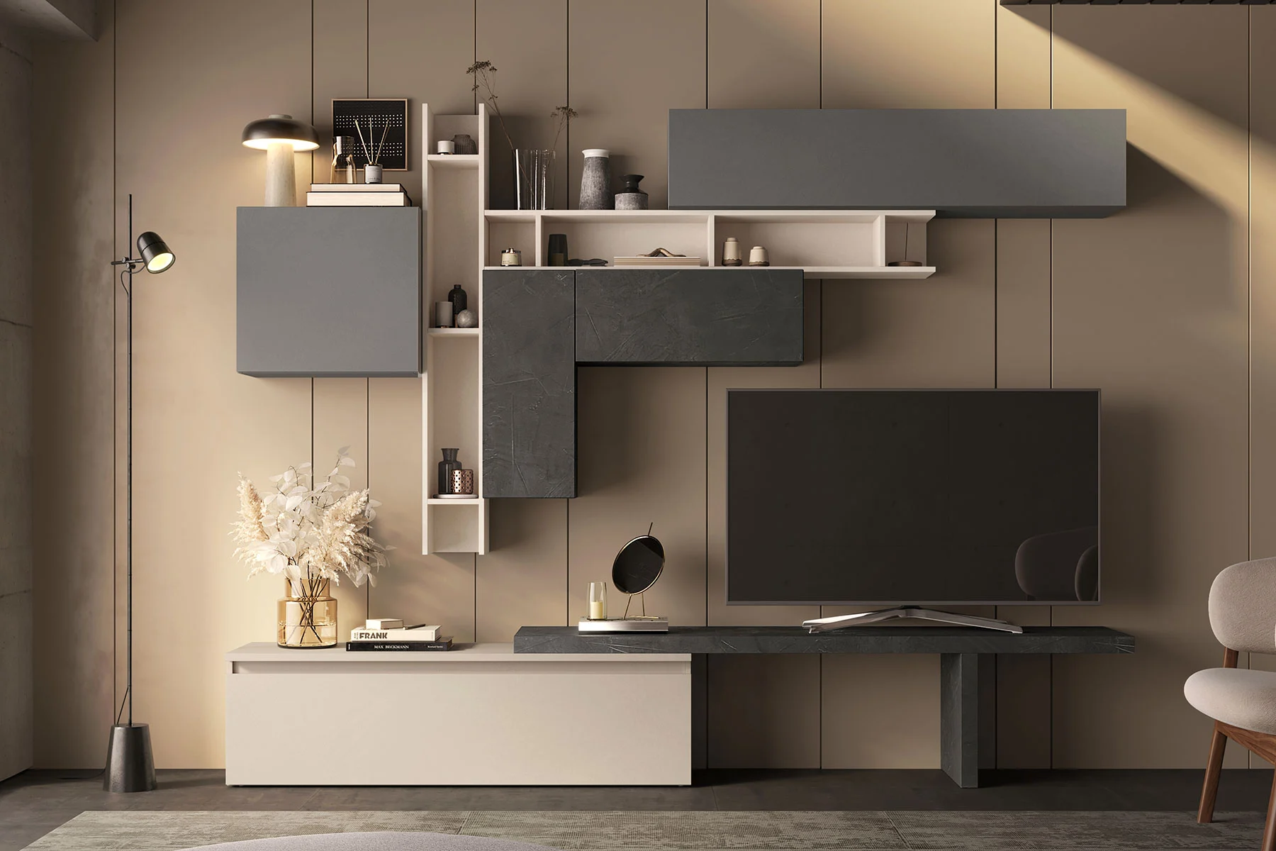 pareti cashmere moderne