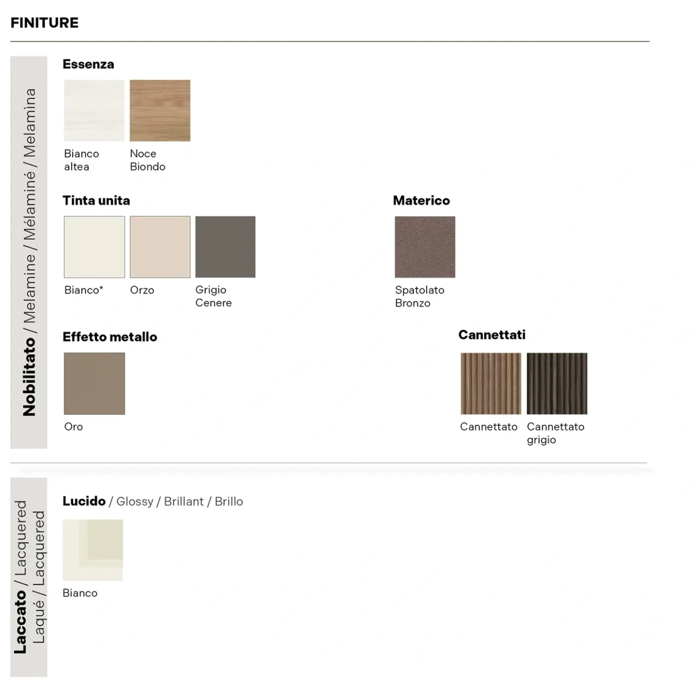 parete bianco e legno