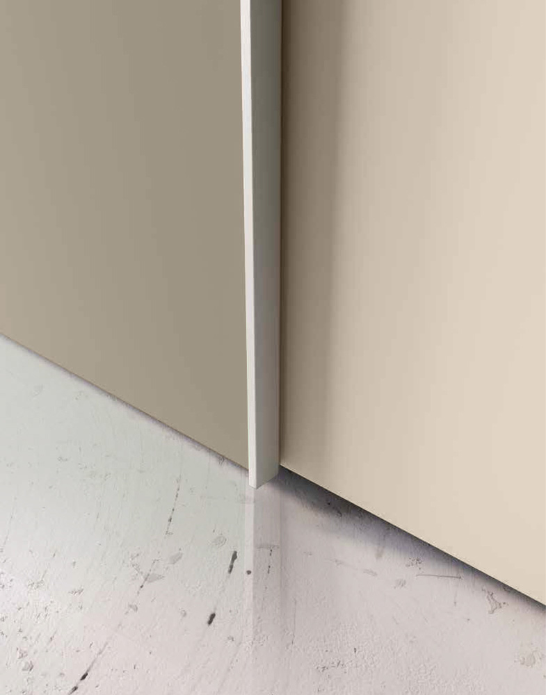 Armadio 3 ante scorrevoli, Bronzo, Visone e Orzo