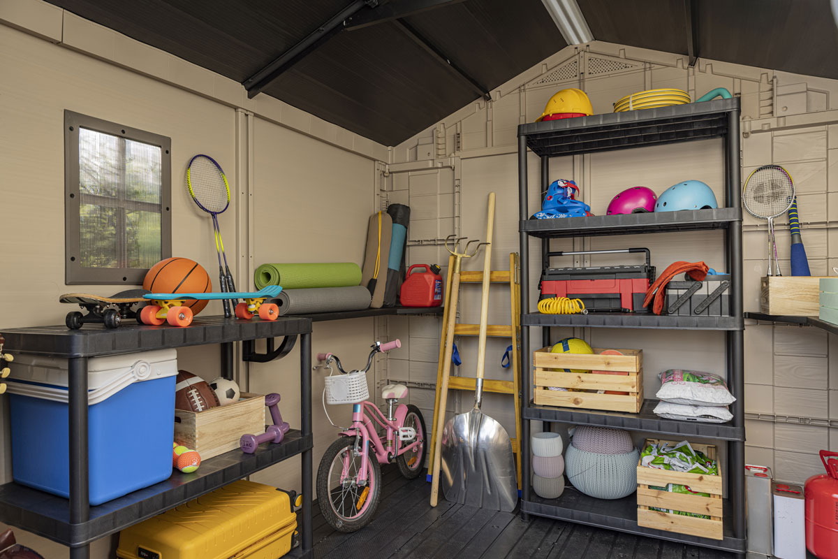 Casetta da esterno medio grande, Betulla