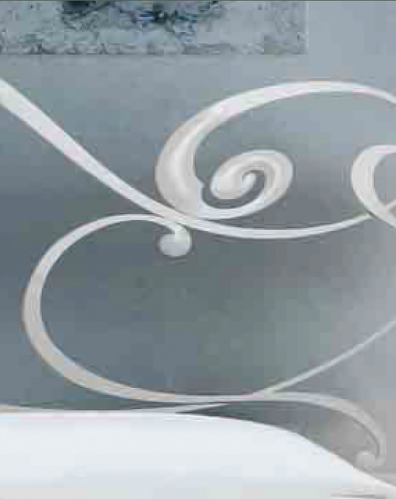 Letto matrimoniale in ferro con contenitore, Grigio Polvere