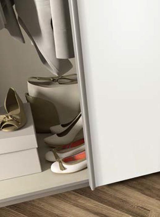 Armadio scorrevole a 3 ante multicolore Zenzero Shop