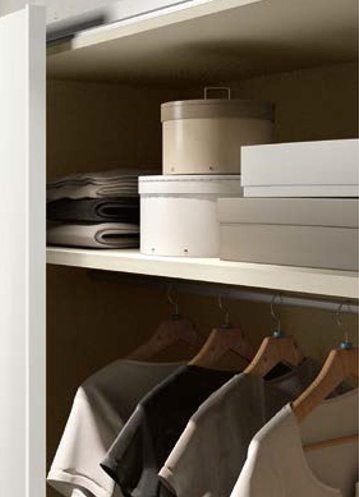 Armadio 4 ante scorrevoli, Grigio Seta