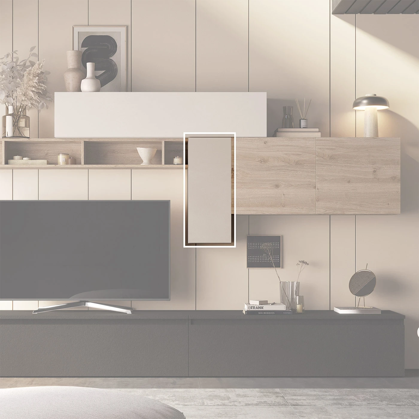 pensile cashmere verticale