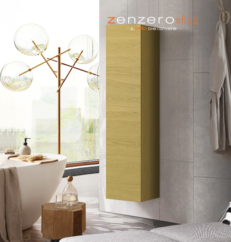 Colonna da bagno sospesa, Gialla