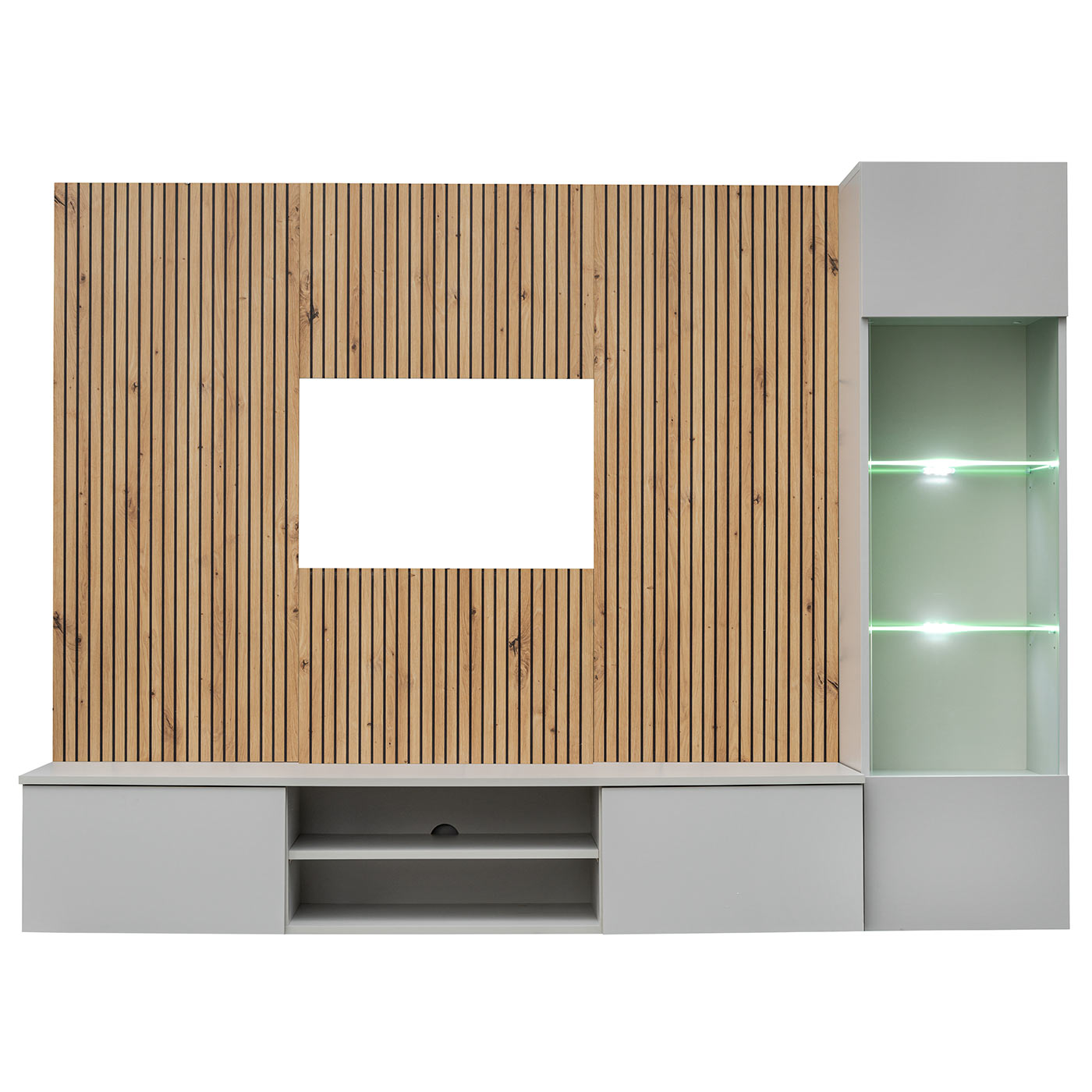 parete attrezzata artisan oak