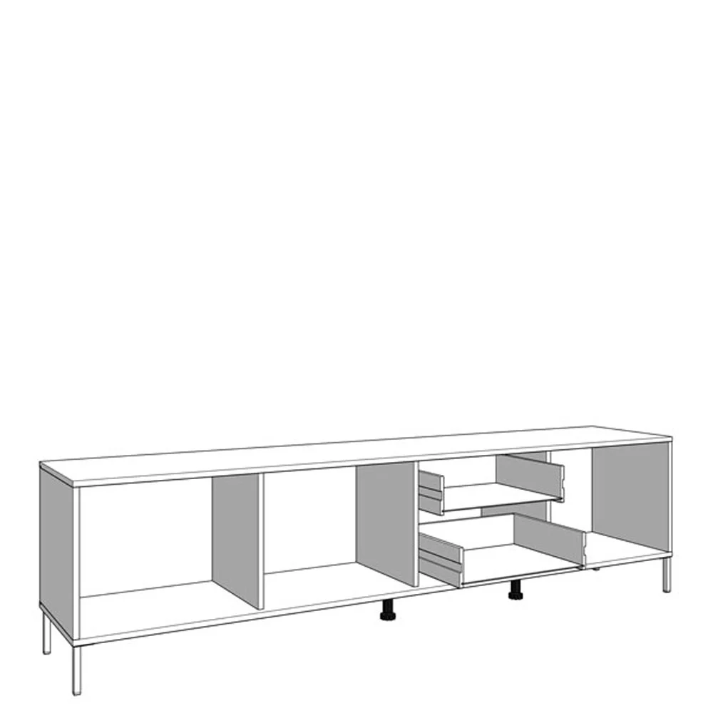 porta tv con piedini 