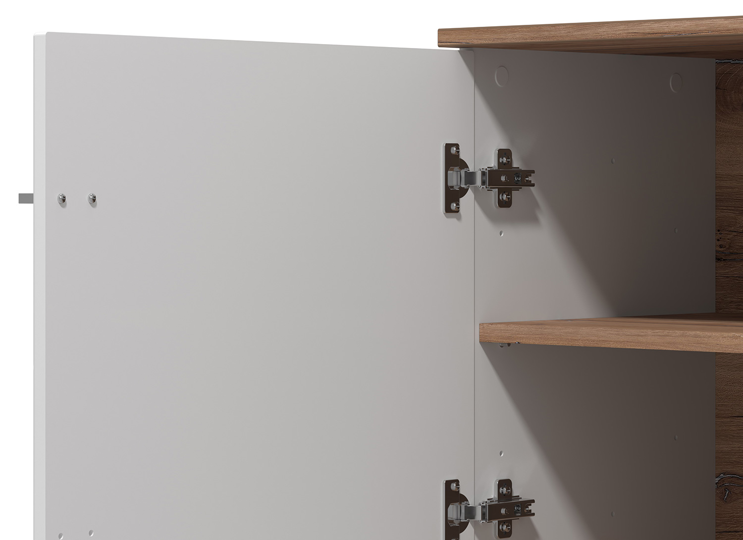 mobile moderno porta tv, bianco