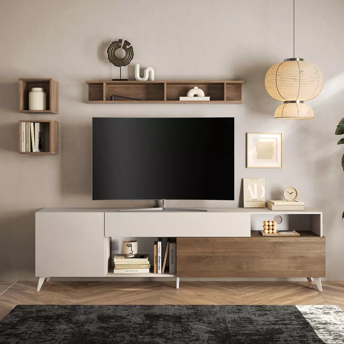 porta tv grande cashmere