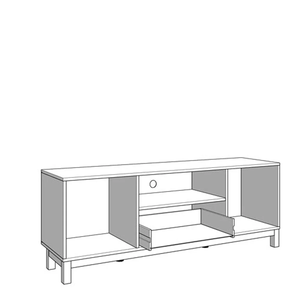 porta tv con vano a giorno 