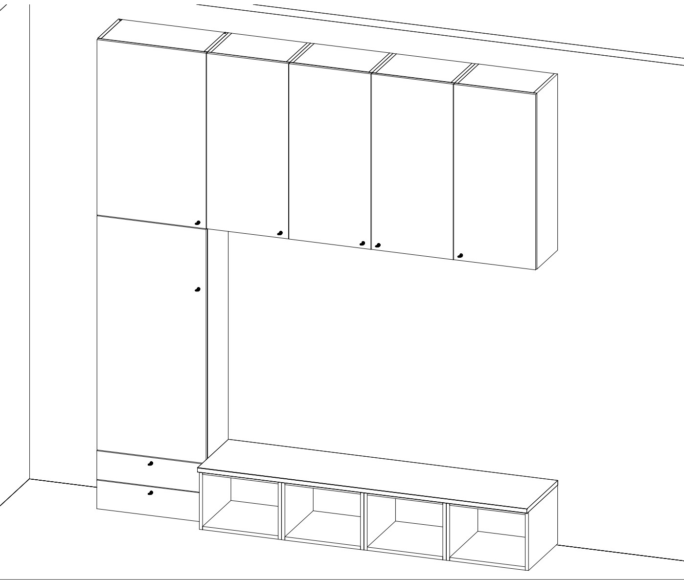 ingresso moderno salvaspazio